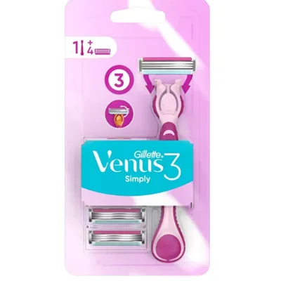 Gillette Simply Venus Brijac 4 Dopune