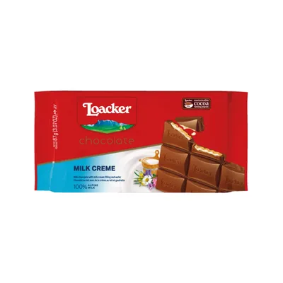 Čokolada Beli Krem Loacker 87 g
