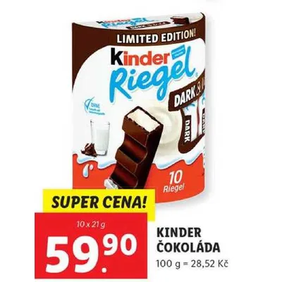 Kinder Biskvit Cokolada 290 g