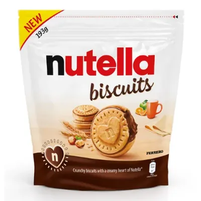 Nutella Keks Biscuits Ferrero T14x10 193 g