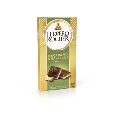 Čokolada Mlečna Rocher Macadamia Ferrero 90 g