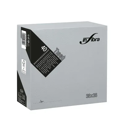 Salvete 38x38/40 Siva