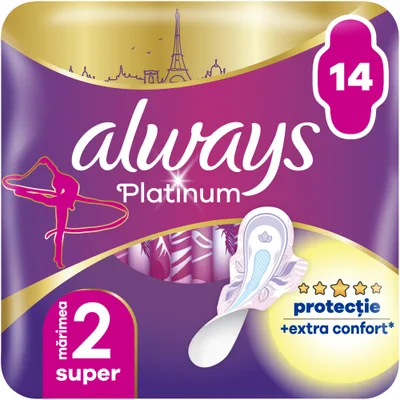 Ulošci Higijenski Platinum Super Duo Always