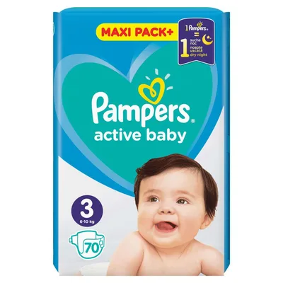 Pampers Pelene Active Baby 3 Jpm Midi P&g 70 kom