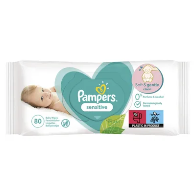 Pampers Vlazne Maramice Sensitive 80 kom