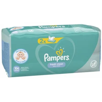 Pampers Vlažne Maramice Baby Fresh 2x52