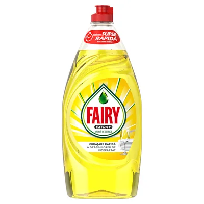 Fairy Teč Sud Ext Plus Citrus 900 ml