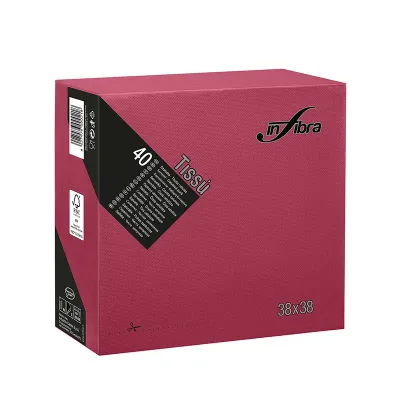 Salvete Okay Bordo 38x38