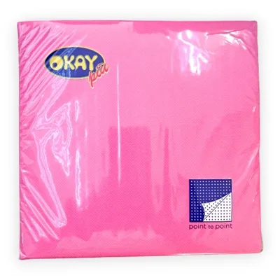 Salvete Ciklama 38x38cm 2 Sl 40komada Okay