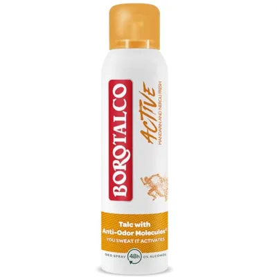 Deo Spray Active Mandarine Neroli Borotalco 150 ml