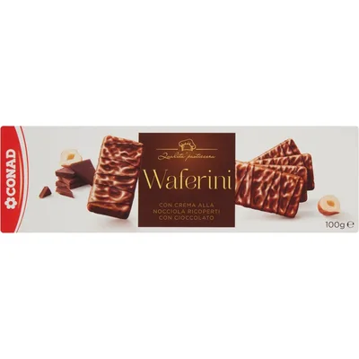 Vafl Conad Preliven Cokoladom 100 g