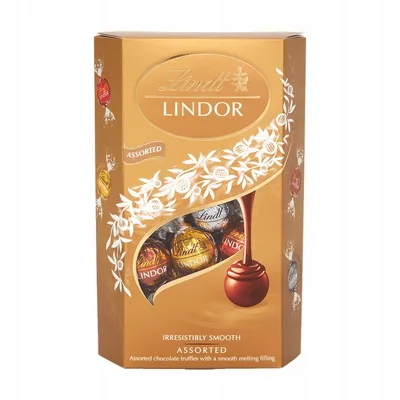 Lindt Bombonjera Lindor Assor Cor 337 g