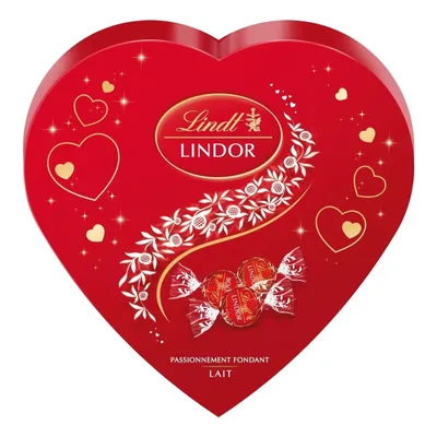 Lindt Bombonjera Lindor Srce Mlecna 200 g