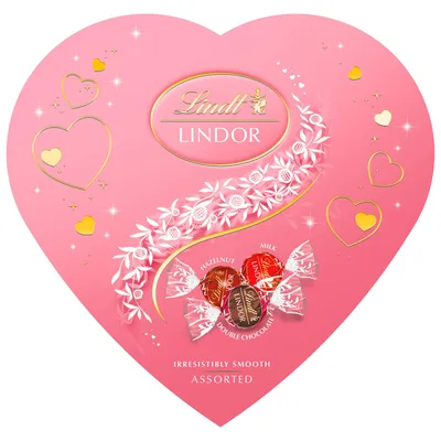 Lindor Srce Assorted Rose 160 g
