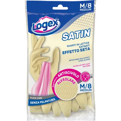 Logex Satin Gumene Rukavice S