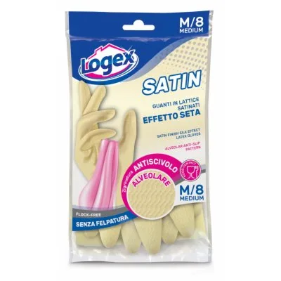 Logex Satin Gumene Rukavice M