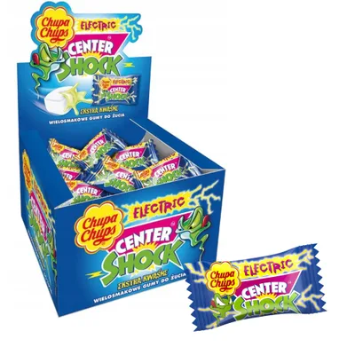Zvaka Shock Mix Chupa Chups 4 g