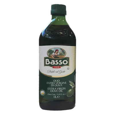 Ulje Maslinovo Extra Virgin Basso 1 L