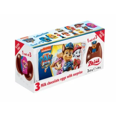 Zaini Čokoladno Jaje Tripack 60 g