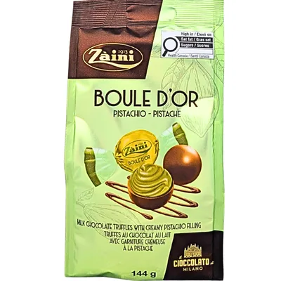 Zaini Praline Boule D Or Pistac Zain 144 g