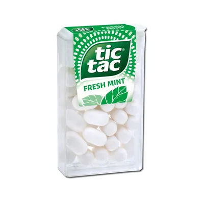 Bombon Bez Secera Tic Tac Mint 18 g