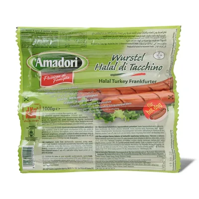 Cureci Hot-Dog Amadori 1 kg
