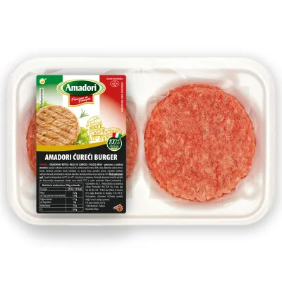 Ćureći Burger Amadori 204 g