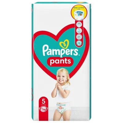 Pampers Pelene Pants 5 Junior (12- ) Gp P&g 17 kg