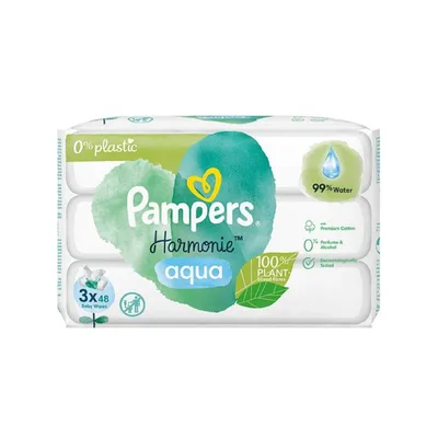 Pampers Maramice Vlazne Aqua Pure 48 kom