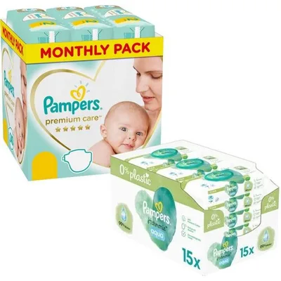 Pampers Vl Maramice Harm Aqua 15x48/1 Pampe