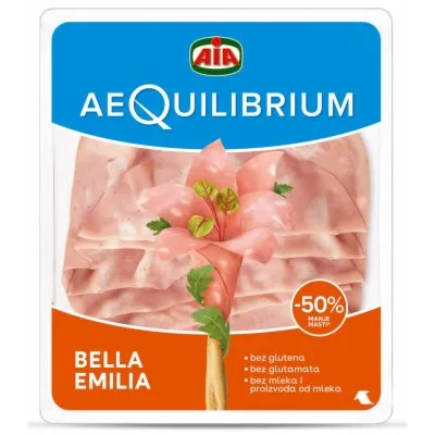 Mortadela Bella Emilia Slajs Aequilibrium 120 g