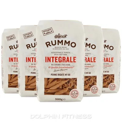 Testenina Organska Penne Rigate Integ. Rummo 500 g