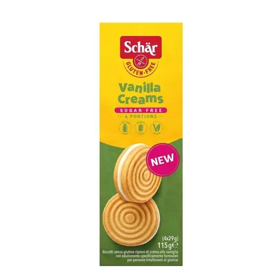 Keks Vanila Bez Šečera Schar 115 g