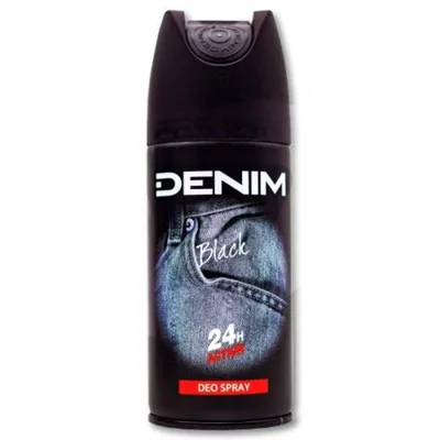 Denim Dezodorans Sprej Black 150 ml