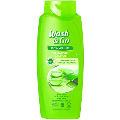 Wash&go Sam.2u1 Aloe 675 ml