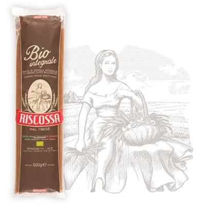 Testenina Integralna Bio Špagete Riscossa 500 g