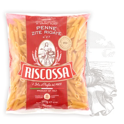 Testenina Penne Zitoni Rigate 1 kg