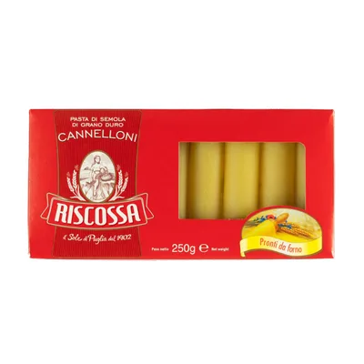 Testenina Cannelloni Riscossa 250 g