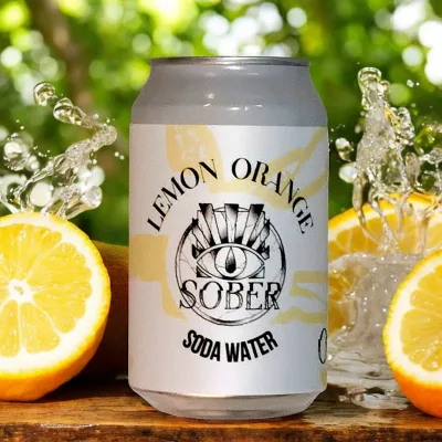 Sok Orange Soda Can 330 ml