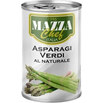 Špargla Zelena Mazza Limenka 450 g