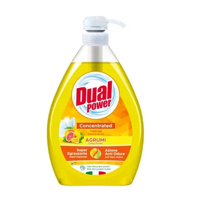 Deterdzent Za Posudje Dual Power Citrus Fruits