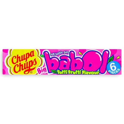 Zvaka Chupa Chups Big Babol Zvaka Tutti Frutti 28 g