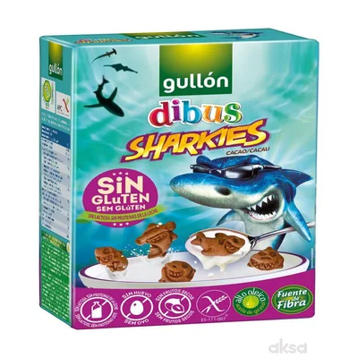 Keks Čok Gull Ajkulice Bez Glu 250 g
