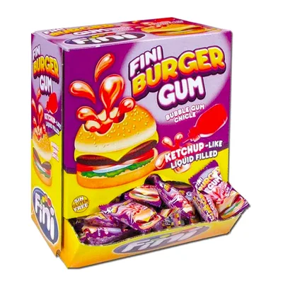 Fini Burger-Zvakaca Guma 5 g