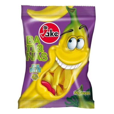 Bombone Gumene Banana Jake 100 g