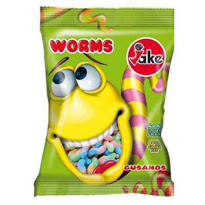 Bombone Kisele Gliste Jake 100 g
