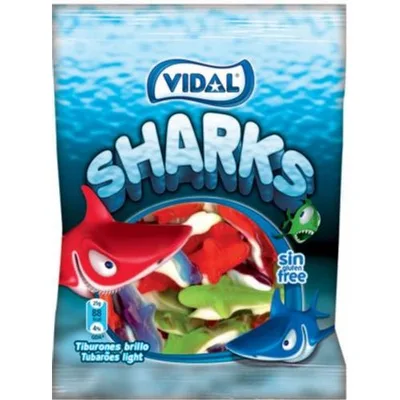Bombone Gumi Vidal Sharks 100 g