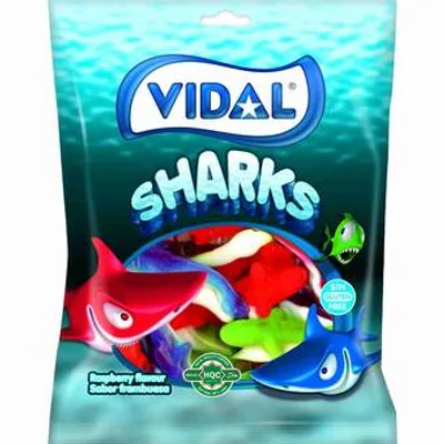 Bombone Gumi Sharks Vidal 90 g