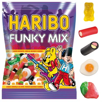 Gumene Bombone Haribo Funky Mix 100 g