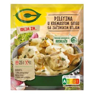 C Ideja - Piletina U Sosu Sa Začinskim Biljem 35 g